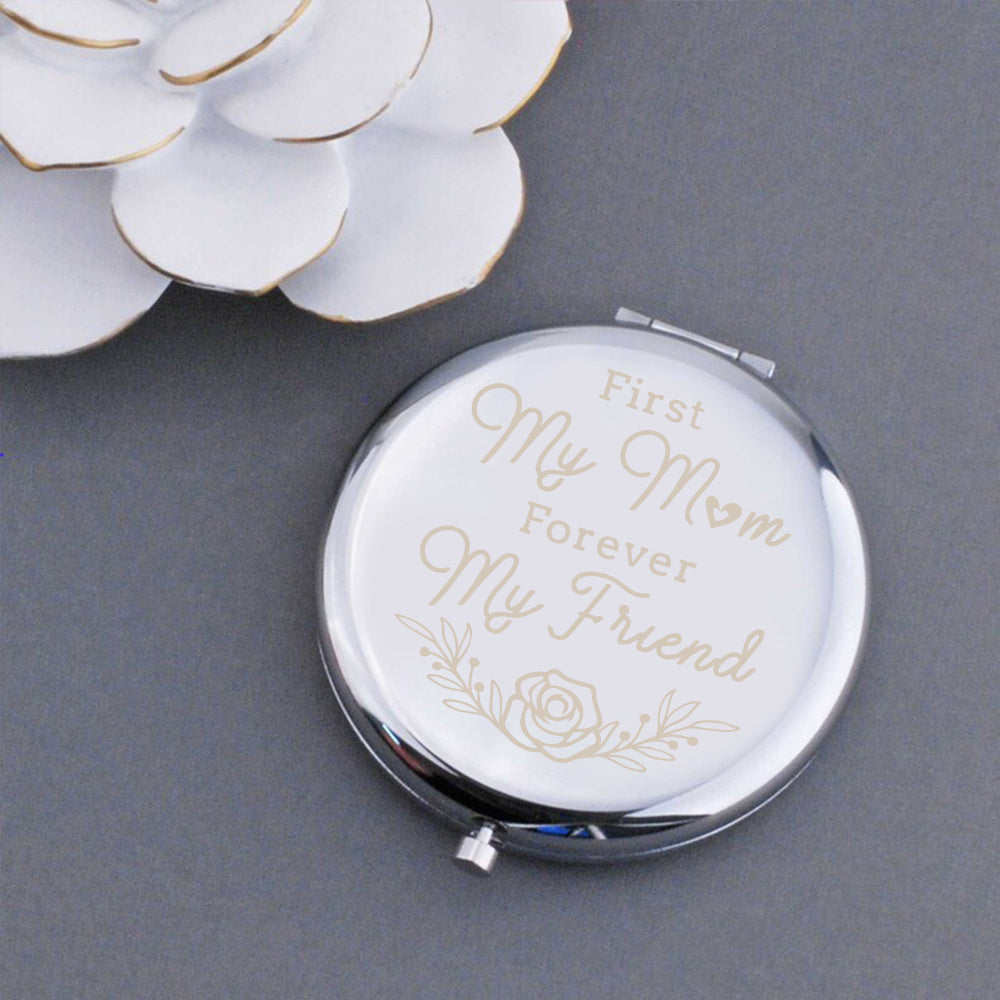 Mom From Daughter Mother's Birthday Travel Makeup Mirror Appreciation Gift