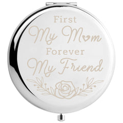 Mom From Daughter Mother's Birthday Travel Makeup Mirror Appreciation Gift