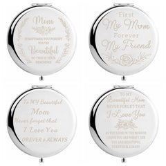 Mom From Daughter Mother's Birthday Travel Makeup Mirror Appreciation Gift