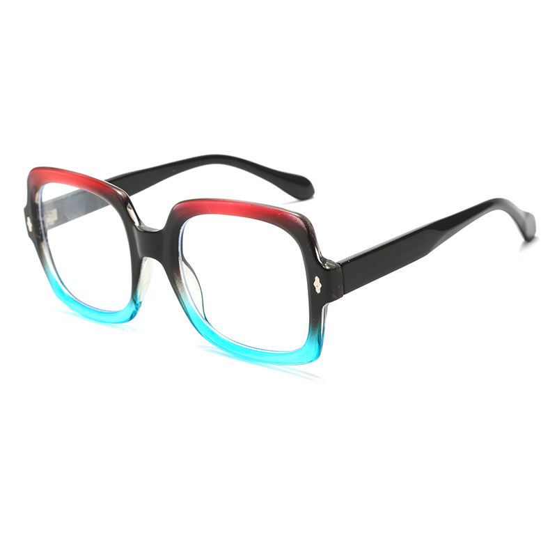 Vintage PC Frame Glasses Unisex Clear Lens