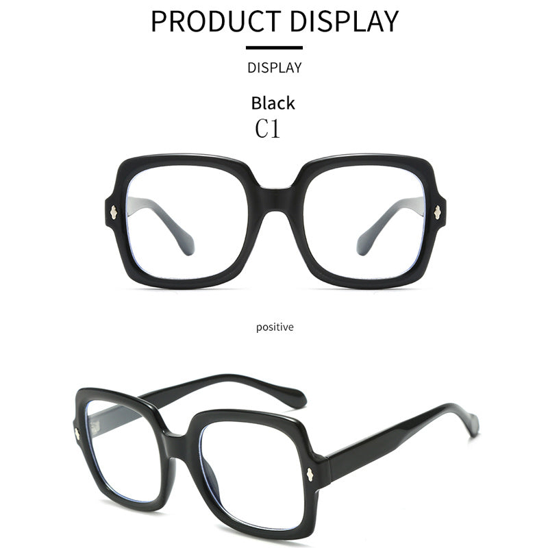 Vintage PC Frame Glasses Unisex Clear Lens