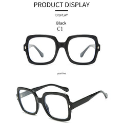 Vintage PC Frame Glasses Unisex Clear Lens