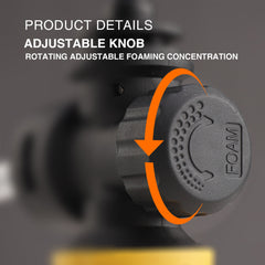 JUNGLEFLASH Snow Foam Lance Pressure Washer Car Wash Gun 400ml