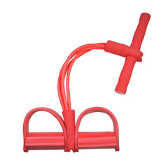 4 Tube Elastic Resistance Band for Full Body Stretching and Fitness