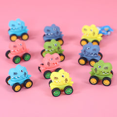2pcs Kids Mini Dinosaur Pull Back Car Toy