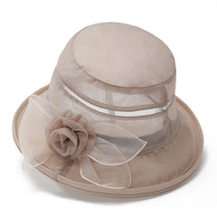 Foldable Rolled Sun Hat for Middle-aged and Elderly