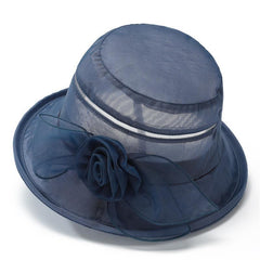 Foldable Rolled Sun Hat for Middle-aged and Elderly