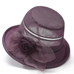 Foldable Rolled Sun Hat for Middle-aged and Elderly
