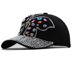 Distressed Butterfly Cowboy Hat Baseball Cap Sun Protection Sun Hat