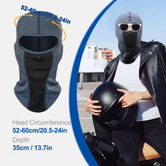 2pcs Balaclava Full Face Mask Sun UV Protection Outdoor Fishing Hats