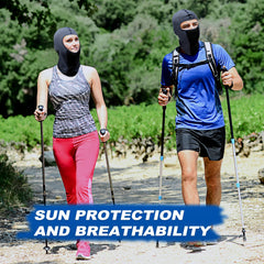 2pcs Balaclava Full Face Mask Sun UV Protection Outdoor Fishing Hats