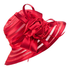 Crystal Yarn Hat Organza Beach Sun Top Hat Summer Sun Protection
