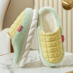 Ultra Soft Plush Cozy House Slippers Anti skid Slip on Shoes Indoor For Men