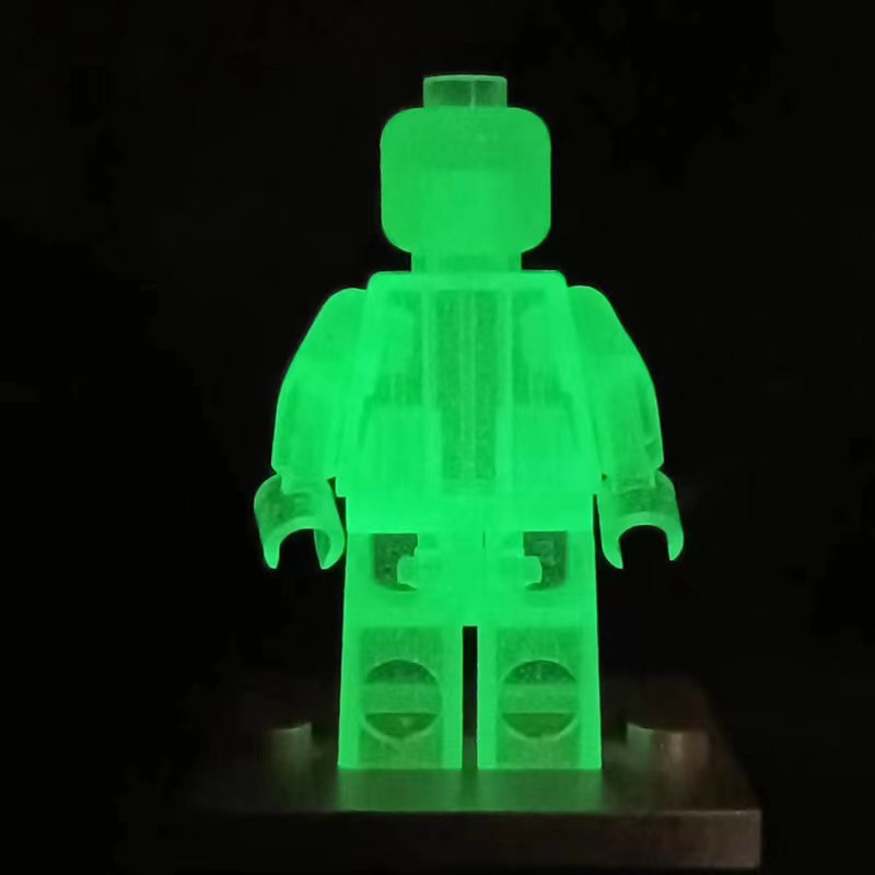 Luminous Building Blocks Moving Model Doll Toys
