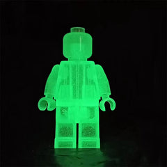 Luminous Building Blocks Moving Model Doll Toys