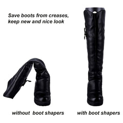Boot Shapers Elastic Stretchers for Long Boots