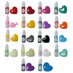 9pcs Kit Epoxy Pigment Opaque Liquid Resin Colorant 18 Col 0 35oz Non Toxic