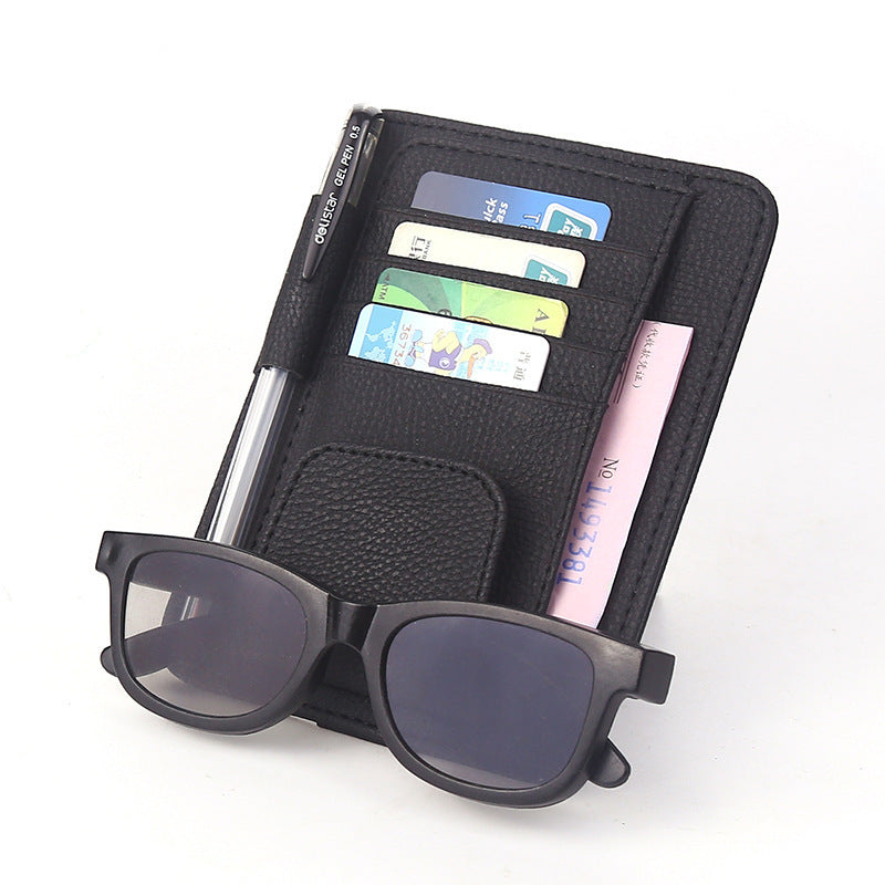 Car Sun Visor Organizer Pocket Auto Interior Accessories