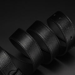 Men's Square Letter Pattern Buckle Waist Strap Belt Size 45 2in