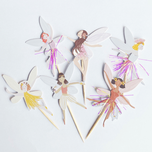 12pcs Fantasy Wind Flower Fairy Party Disposable Cutlery Set