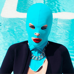 UV Resistant Swimming Head Cover Breathable Waterproof Sunscreen Mask