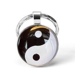 Tai Chi Pendant Keychain for Car Keys Backpacks Wallets