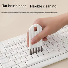 Multifunctional Flexible Cup Lid Brush - Effortless Reusable Cup Cleaning