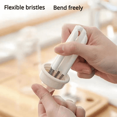Multifunctional Flexible Cup Lid Brush - Effortless Reusable Cup Cleaning