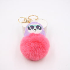 Pom Pom Pendant Car Key Pendant Plush Bag Charms