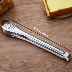 Kitchen Tongs Stainless Steel for BBQ Cooking