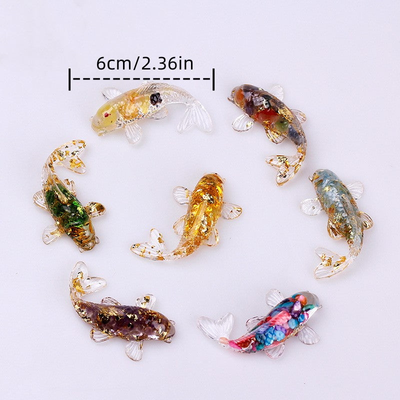 Small Koi Gravel Aquarium Decorative Ornaments