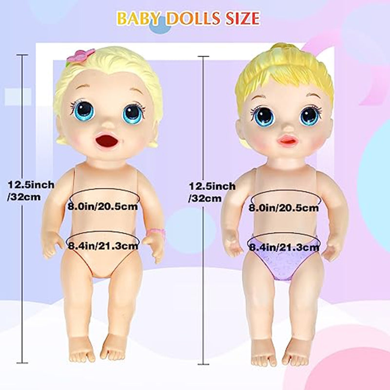 5 Sets Doll Clothes Outfit Dress for 25.4 cm Baby Dolls