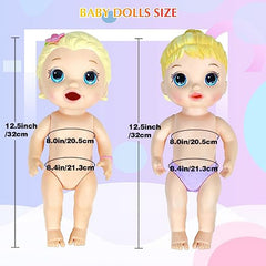 5 Sets Doll Clothes Outfit Dress for 25.4 cm Baby Dolls