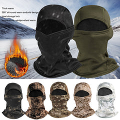 Thick Winter Hat Balaclava Windproof Fleece Face Mask Beanie Head Cover
