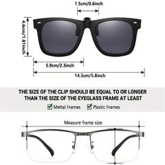 Polarized Sunglasses Clip Unisex Driving Special Lens Clip