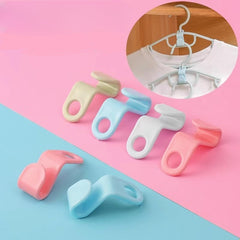 10pcs Hanger Connection Hook for Wardrobe Organization