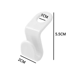 10pcs Hanger Connection Hook for Wardrobe Organization