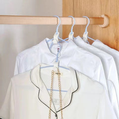 10pcs Hanger Connection Hook for Wardrobe Organization