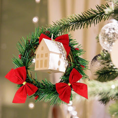 12pc Artificial Wreaths for Christmas and Year Round Decor