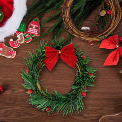 12pc Artificial Wreaths for Christmas and Year Round Decor