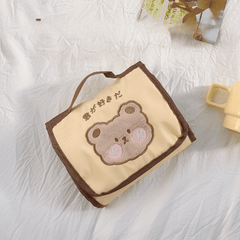 Bear Makeup Bag Hanging Organizer Travel Jewelry Cosmetic Brushes