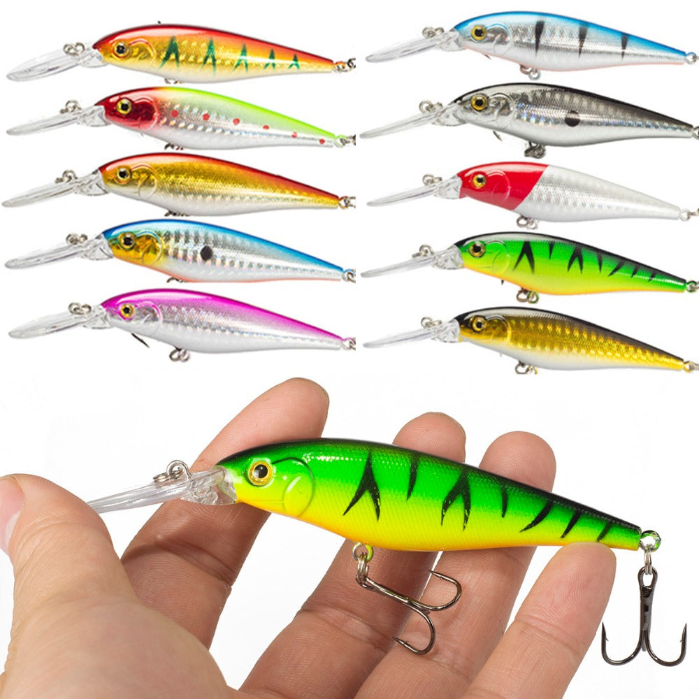 1pc Sinking Minnow Fishing Lure 10.5g Deep Swim W