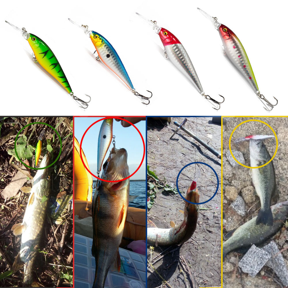 1pc Sinking Minnow Fishing Lure 10.5g Deep Swim W