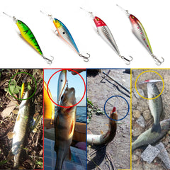 1pc Sinking Minnow Fishing Lure 10.5g Deep Swim W