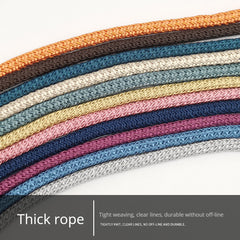 2pcs Colorful Crystal Curtain Tieback Rings Adjustable Gauze Curtain Holdback