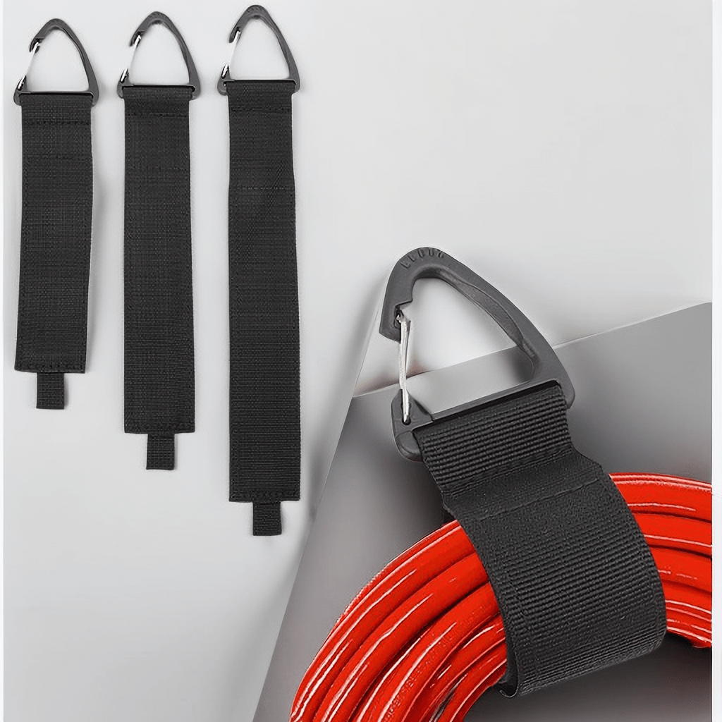 Gravity Tie Downs w/ Mountaineering Buckle for Camping & Travel Gear