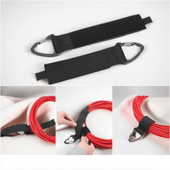 Gravity Tie Downs w/ Mountaineering Buckle for Camping & Travel Gear