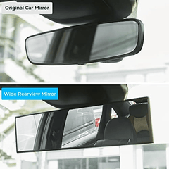 Panoramic Convex Interior Mirror Reduce Blind Spot Car SUV Trucks