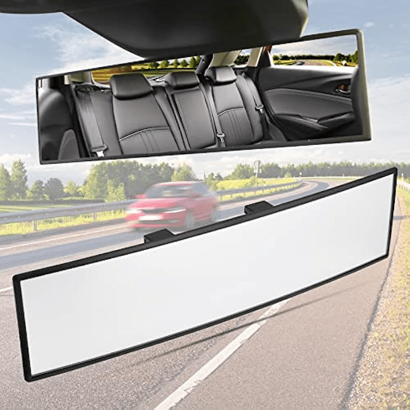 Panoramic Convex Interior Mirror Reduce Blind Spot Car SUV Trucks