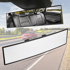 Panoramic Convex Interior Mirror Reduce Blind Spot Car SUV Trucks